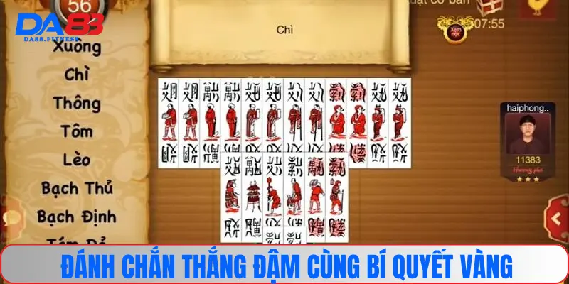 Đánh chắn thắng đậm cùng bí quyết vàng