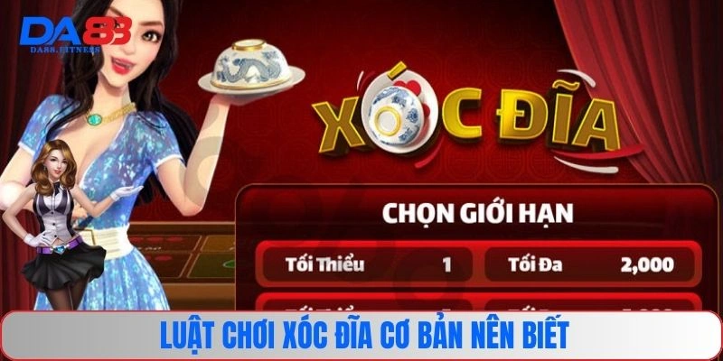 Luật chơi xóc đĩa cơ bản nên biết